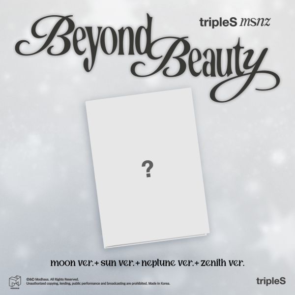 [PRE-ORDER] tripleS - msnz - 'Beyond Beauty' (Standard ver.) + Apple Music Photocard POB
