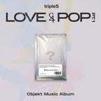 tripleS - 3rd Album 'LOVE&POP pt.1' (Objekt Music Album ver.) + Kpop2gether Photocard POB