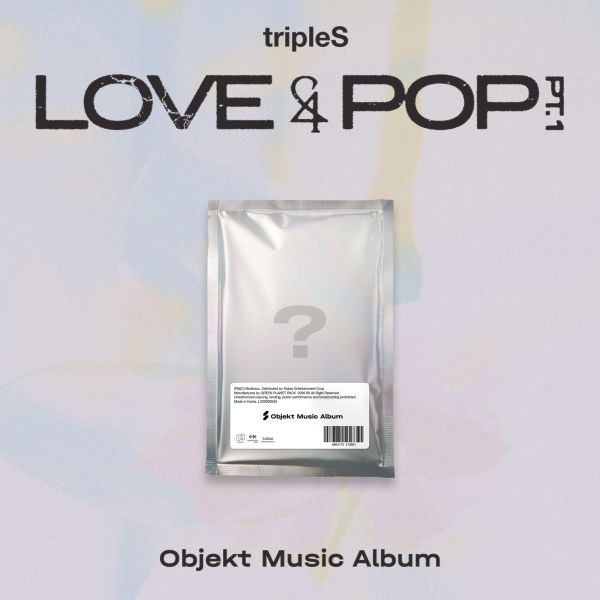 tripleS - 3rd Album 'LOVE&POP pt.1' (Objekt Music Album ver.) + Kpop2gether Photocard POB
