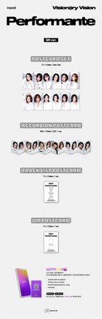 tripleS - Visionary Vision - 1st Full Album 'Performante' (QR Version)