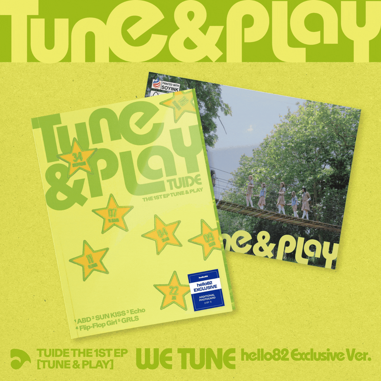 [PRE-ORDER] TUIDE - The 1st EP 'TUNE & PLAY' (hello82 Exclusive)