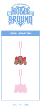 TWICE - 2024 'HOME 9ROUND' Official Fanmeet MD - SANA Luggage Tag