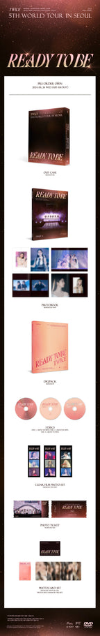 TWICE - 'READY TO BE' IN SEOUL (DVD Version)