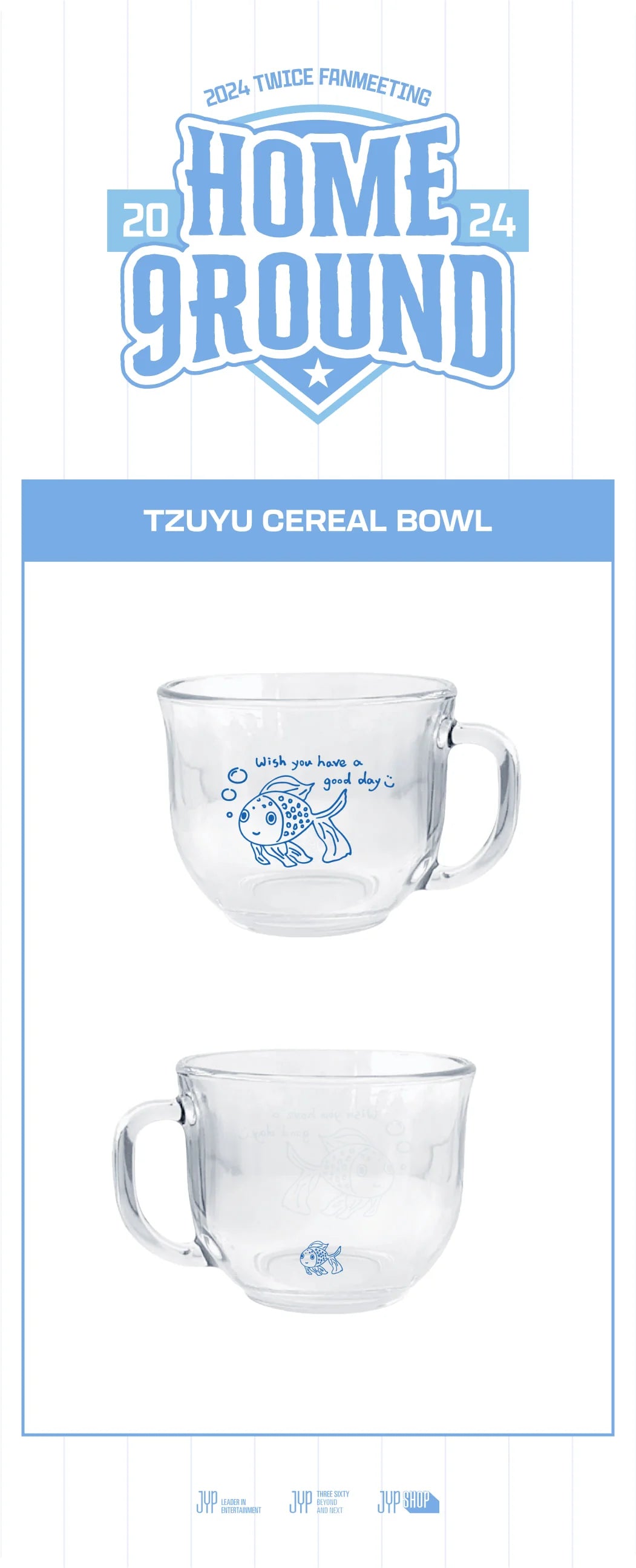 [PRE-ORDER] TWICE - 2024 'HOME 9ROUND' Official Fanmeet MD - TZUYU Cereal Bowl