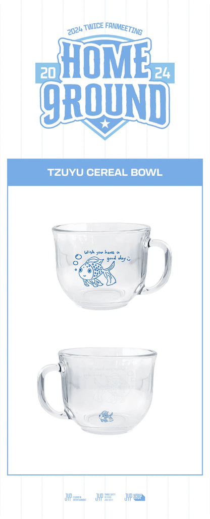 [PRE-ORDER] TWICE - 2024 'HOME 9ROUND' Official Fanmeet MD - TZUYU Cereal Bowl