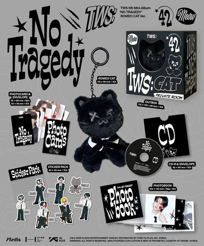 TWS  - 5th Mini Album 'NO TRAGEDY' (ROMEO CAT ver.)