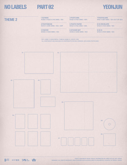 [PRE-ORDER] TXT - YEONJUN - 'NO LABELS: PART 02' (Photobook ver.) (hello82 Exclusive)