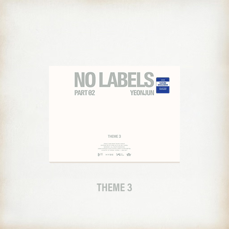 TXT - YEONJUN - 'NO LABELS: PART 02' (Photobook ver.) (hello82 Exclusive)