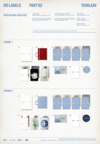 TXT - YEONJUN - 'NO LABELS: PART 02' (Photocard Case ver.) (RANDOM)