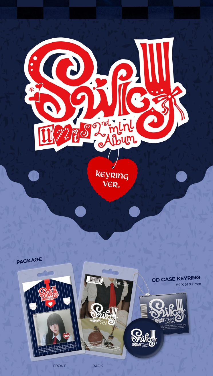 [FINAL SALE] UNIS - 2ND MINI - 'SWICY' (Keyring Version)
