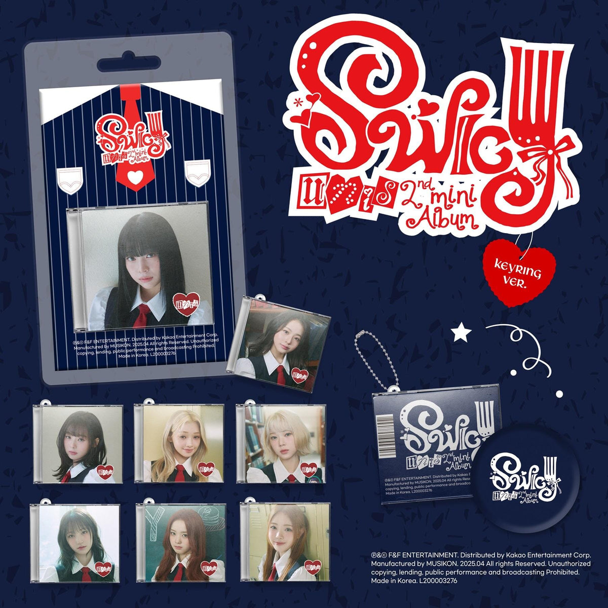 [FINAL SALE] UNIS - 2ND MINI - 'SWICY' (Keyring Version)