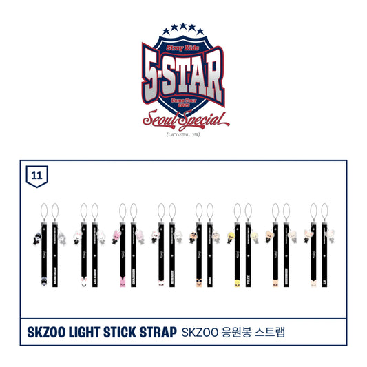 Stray Kids - 5-STAR Dome Tour 2023 Official MD 'SKZOO LIGHT STICK STRAP'