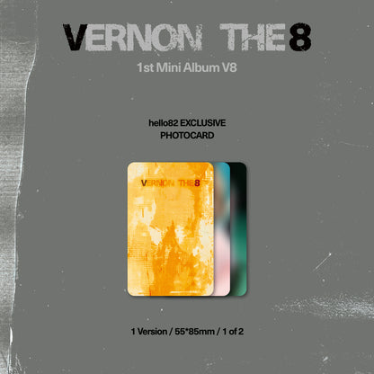 [PRE-ORDER] SEVENTEEN - VERNON THE8 (V8) - 1st Mini Album 'V8' (Photobook ver.) (hello82 Exclusive)