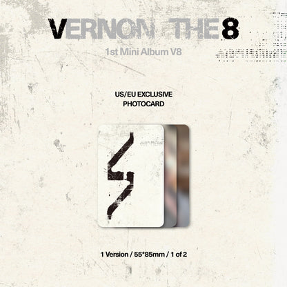 [PRE-ORDER] SEVENTEEN - VERNON THE8 (V8) - 1st Mini Album 'V8' (Photobook ver.) (hello82 Exclusive)