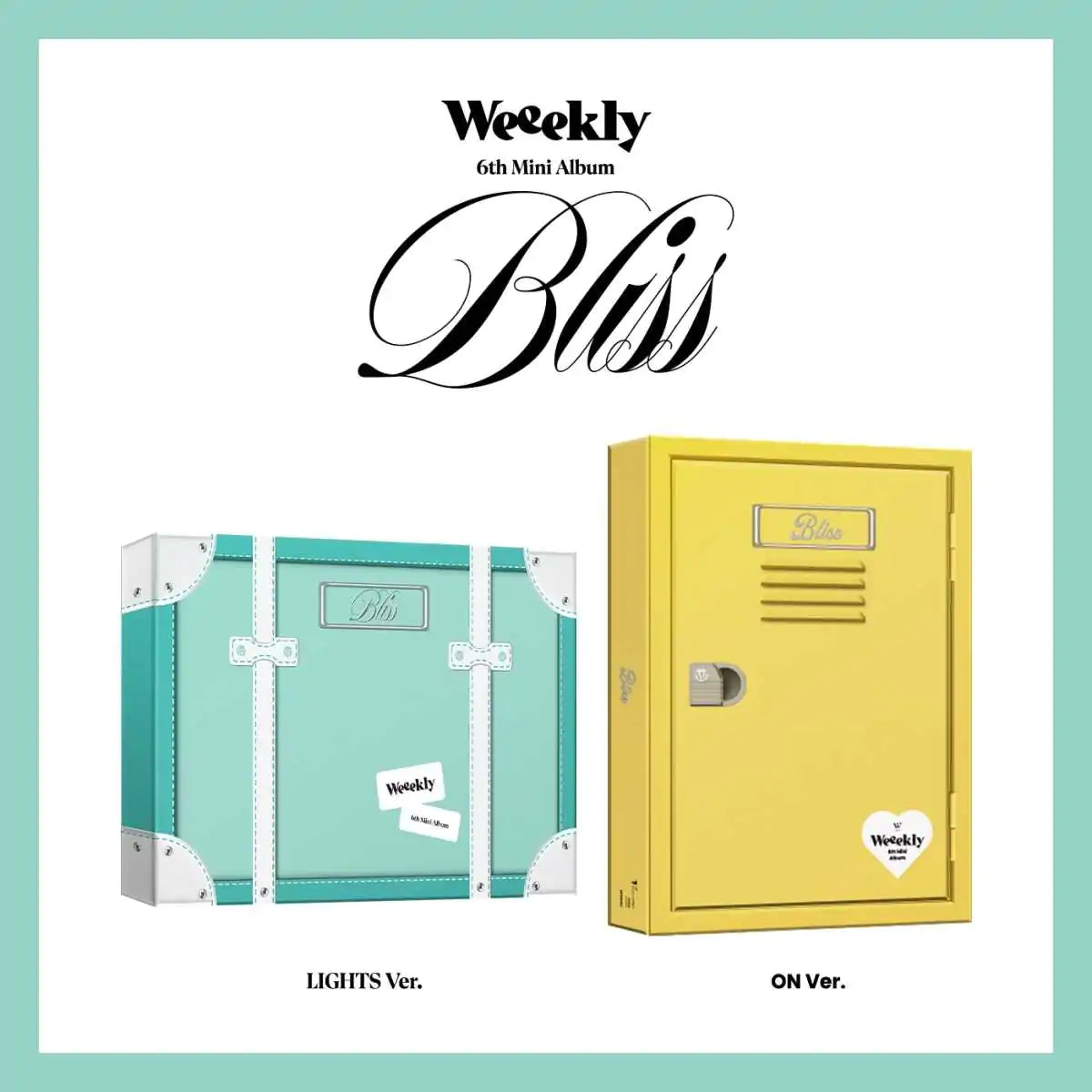 Weeekly 위클리 - 6th Mini-Album 'Bliss'