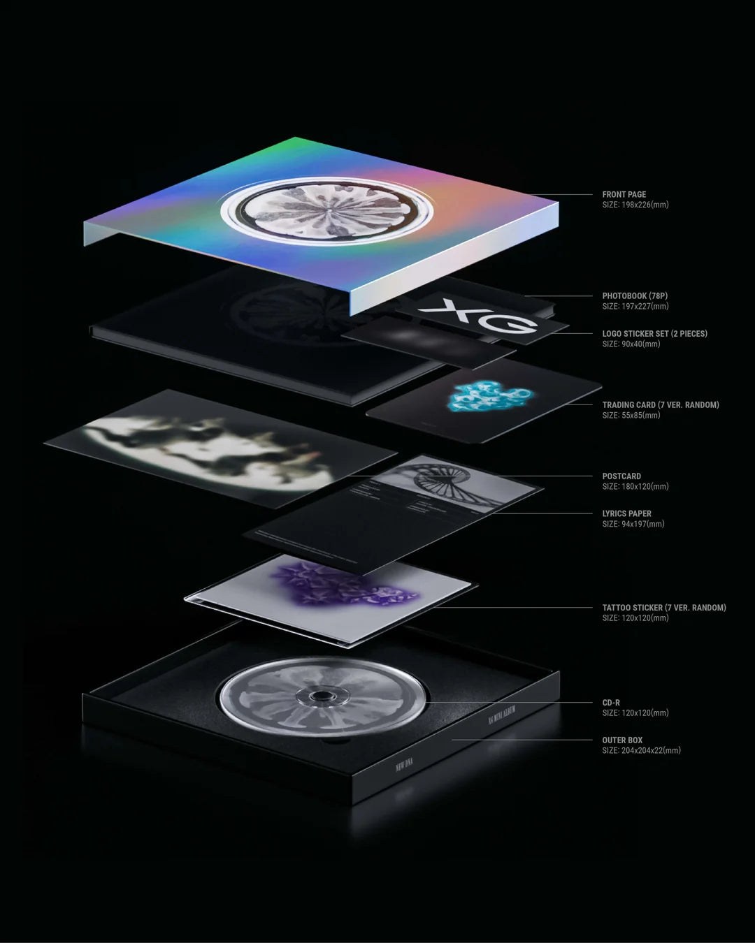 XG - 1st Mini-Album 'NEW DNA' (X Version)