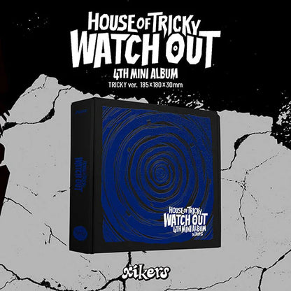 xikers - 4th Mini-Album 'HOUSE OF TRICKY: WATCH OUT' + Apple Music POB Photocard