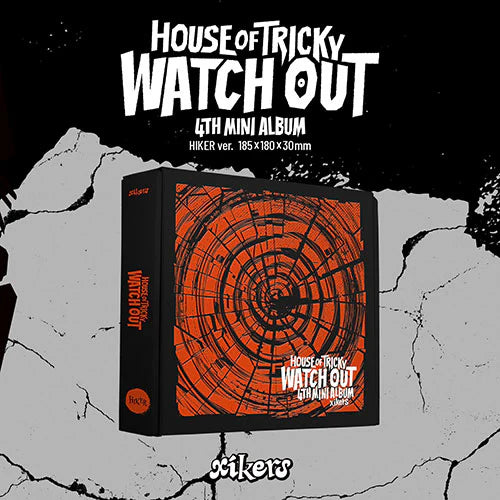 xikers - 4th Mini-Album 'HOUSE OF TRICKY: WATCH OUT' + Apple Music POB Photocard