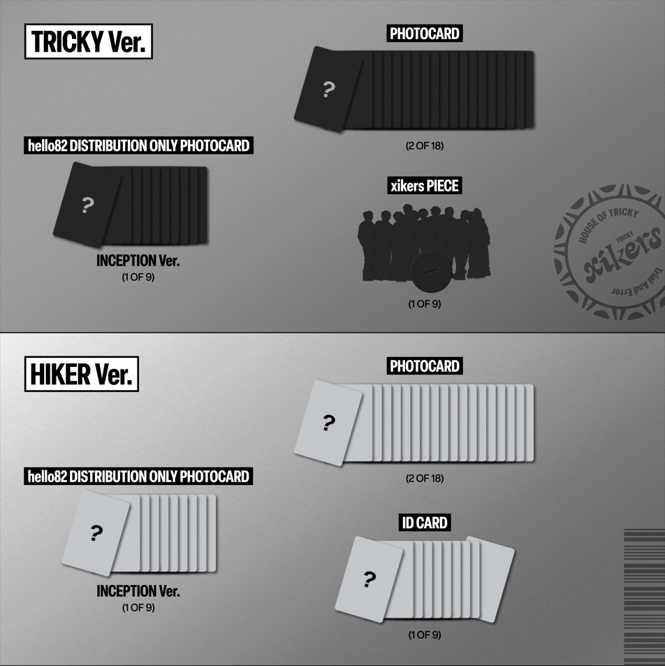 xikers - 3rd Mini-Album 'HOUSE OF TRICKY: Trial and Error' [SIGNED ALBUM] (US Version)