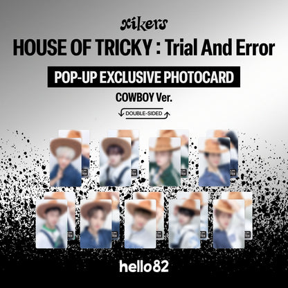 xikers - 3rd Mini-Album 'HOUSE OF TRICKY: Trial and Error' (US Version) (Pop-up Exclusive)