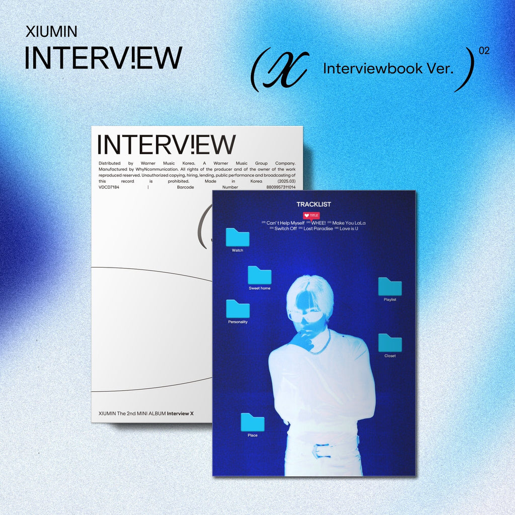 EXO - XIUMIN - 'Interview X' (Interviewbook Version)