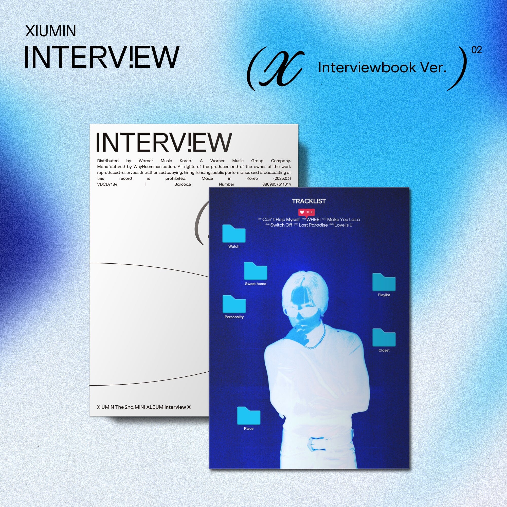 EXO - XIUMIN - 'Interview X' (Interviewbook Version)