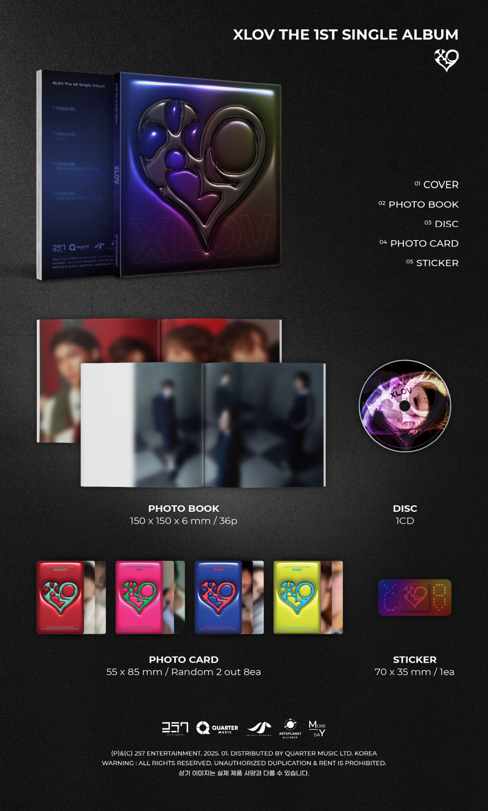 XLOV - 1st Single Album 'I'mma Be'
