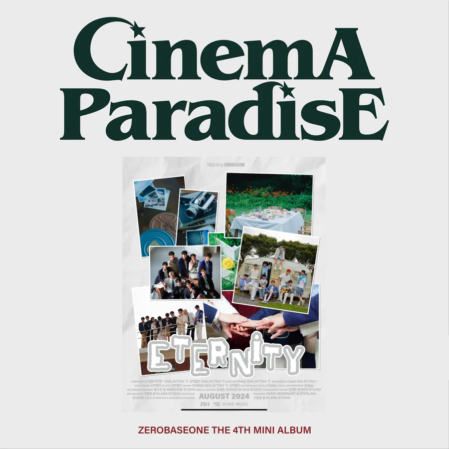 ZEROBASEONE CINEMA PARADISE ZEROSE 7枚未開封 ZEROBASEONE - CINEMA PARADISE [4th Mini Album - ZEROSE Ver