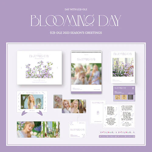 (G)I-DLE - 2023 SEASONS GREETINGS 'BLOOMING DAY'