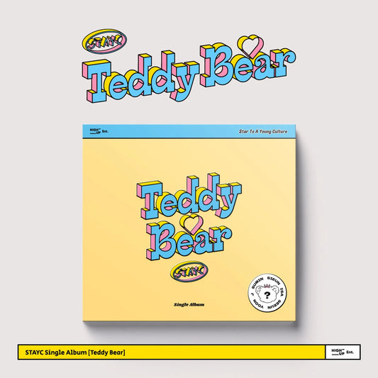STAYC - 4th Single Album 'Teddy Bear' (Digipack Version)