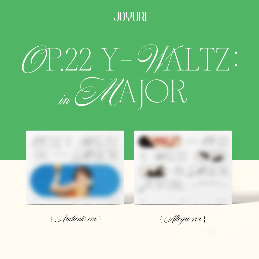 JO YURI - 1st Mini-Album ‘Op.22 Y-Waltz: in Major'