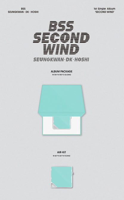 Seventeen 세븐틴 - BSS (BooSeokSoon) - 1st Single Album 'Second Wind' (KiT Version)