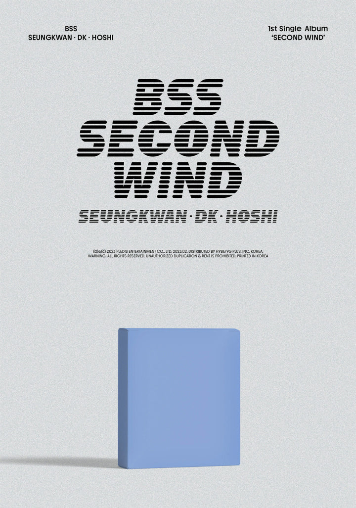 Seventeen 세븐틴 - BSS (BooSeokSoon) - 1st Single Album 'Second Wind'