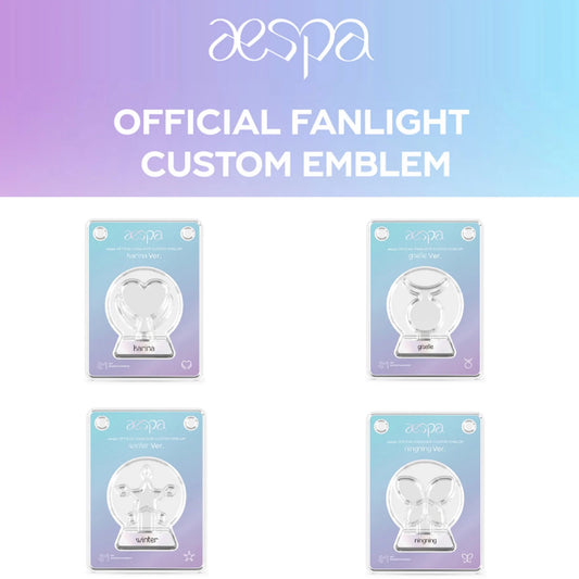 aespa - Official Lightstick Accessory - Member Emblems