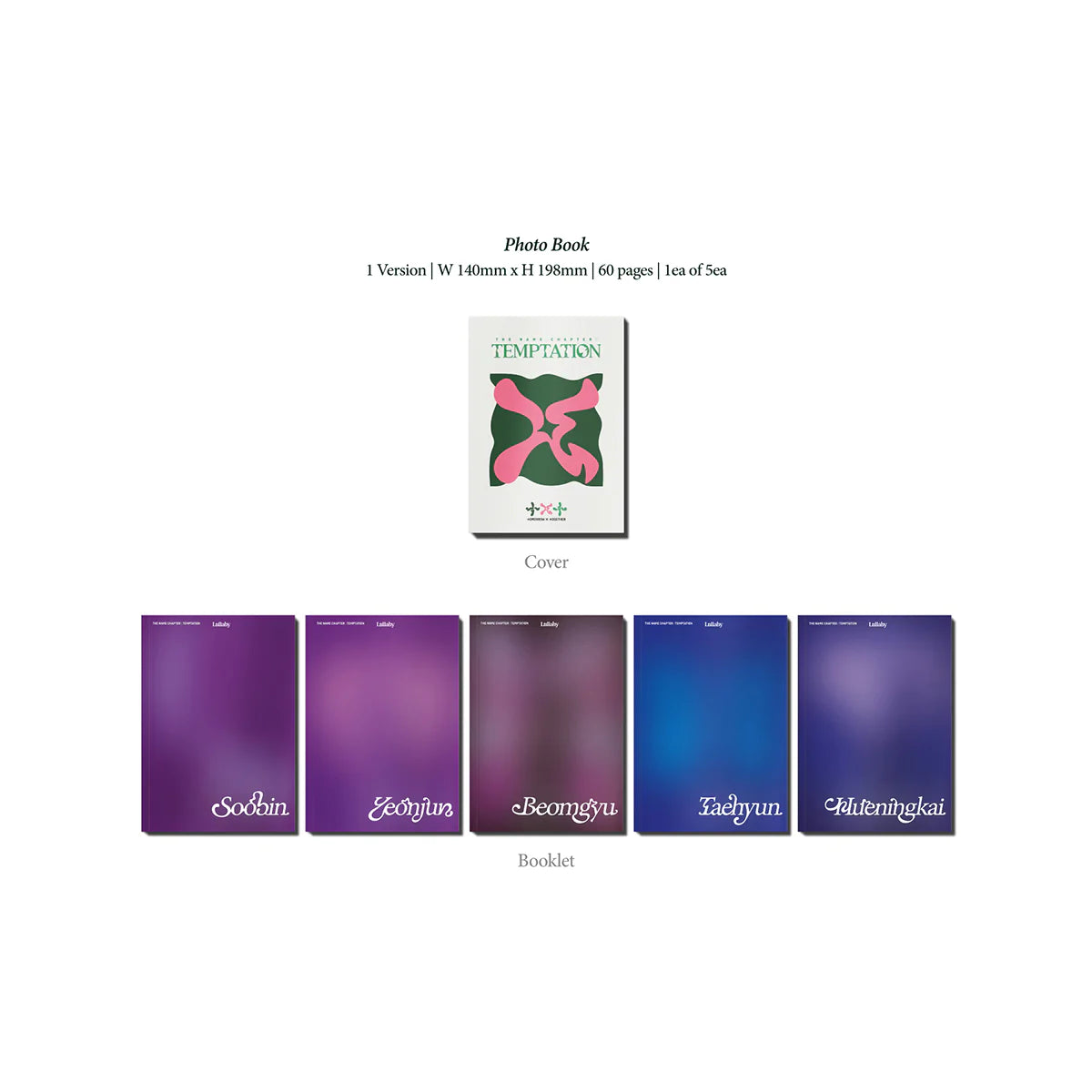TXT - Mini-Album 'The Name Chapter: TEMPTATION' (Lullaby Version)