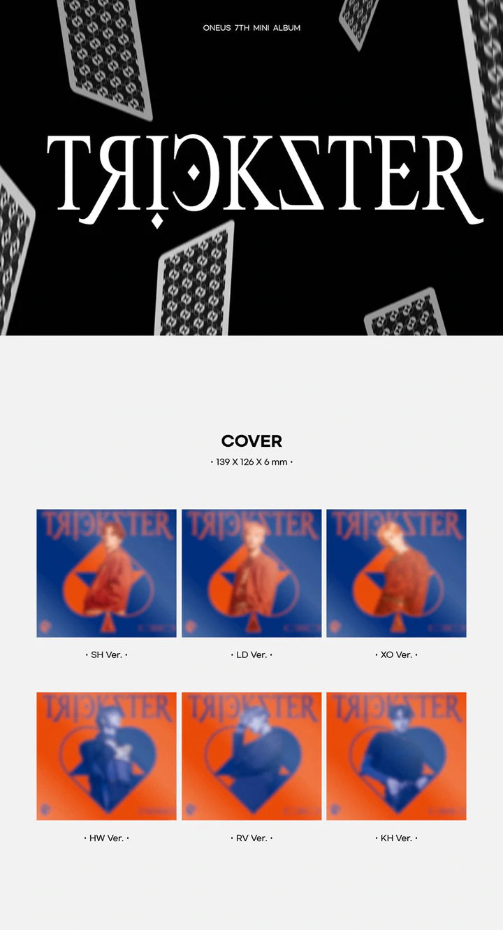 ONEUS - 7th Mini-Album 'TRICKSTER' (Digipack Version)