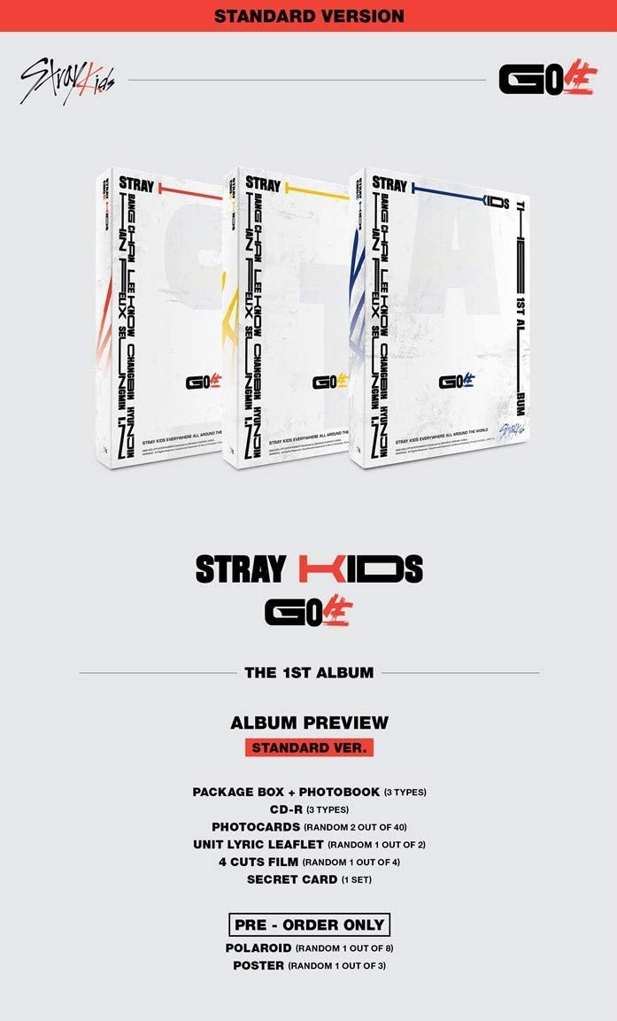 Stray Kids - 1st Album 'GO生' (Standard Version)