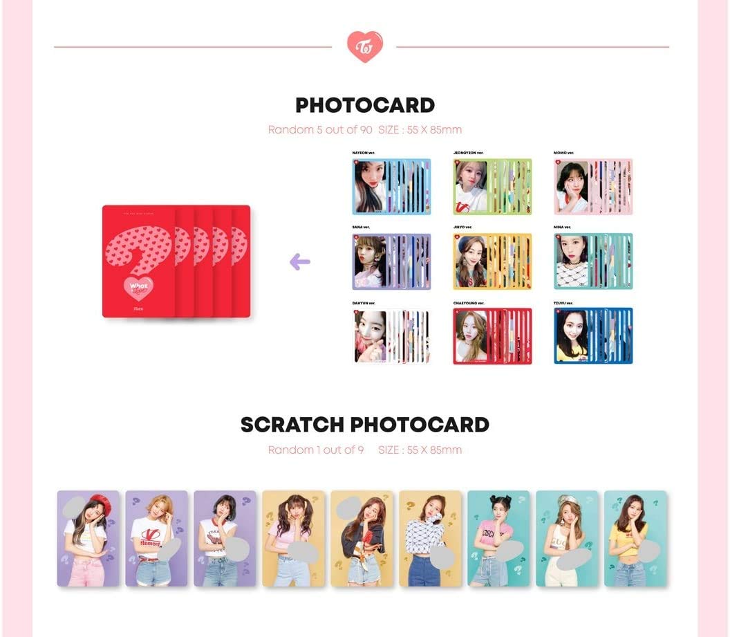 TWICE 트와이스 - 5th Mini-Album 'What is Love?'