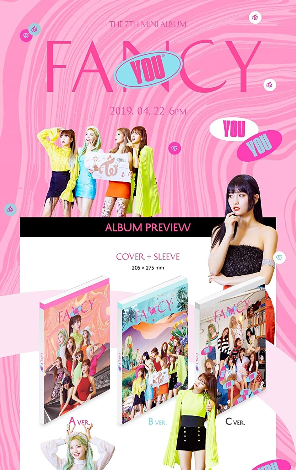TWICE 트와이스 - 7th Mini-Album 'FANCY YOU'