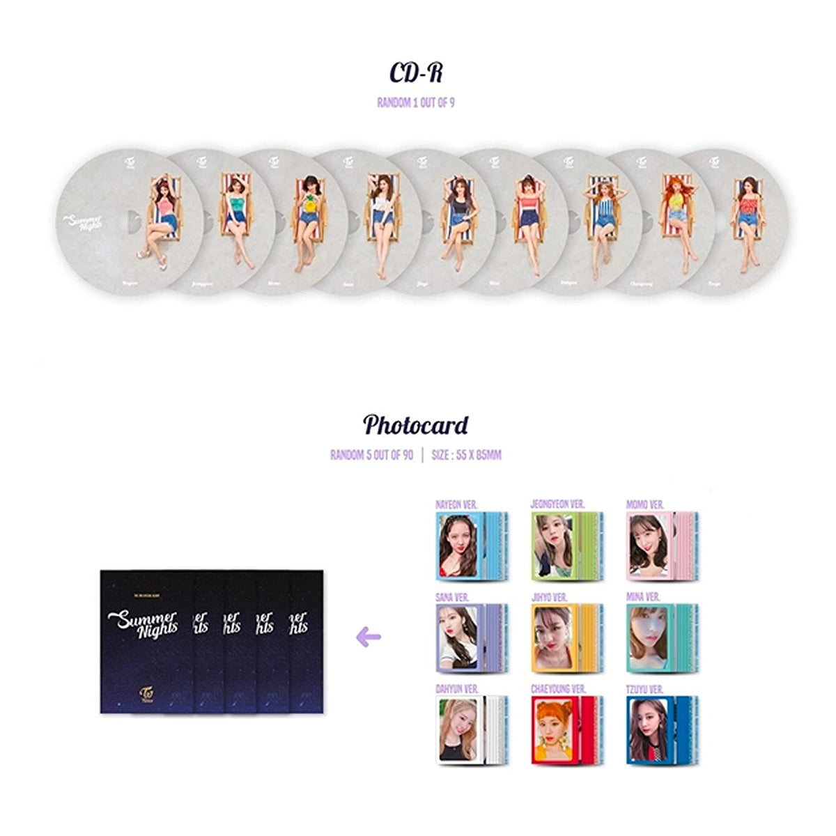 TWICE 트와이스 - 2nd Special Album 'Summer Nights'