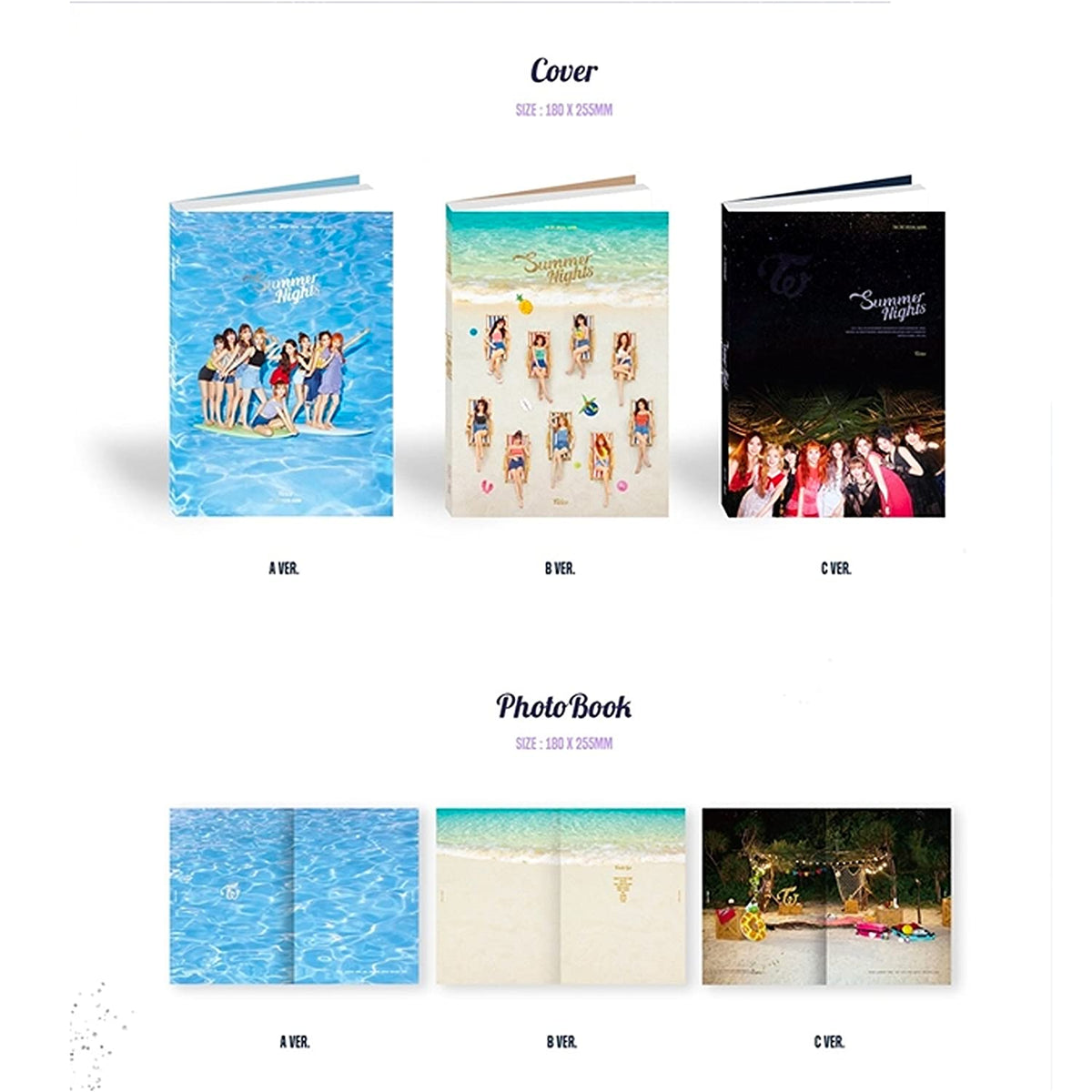 TWICE 트와이스 - 2nd Special Album 'Summer Nights'