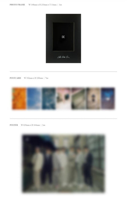 BTS 방탄소년단 - 5th Full Album 'BE' (Deluxe Edition)