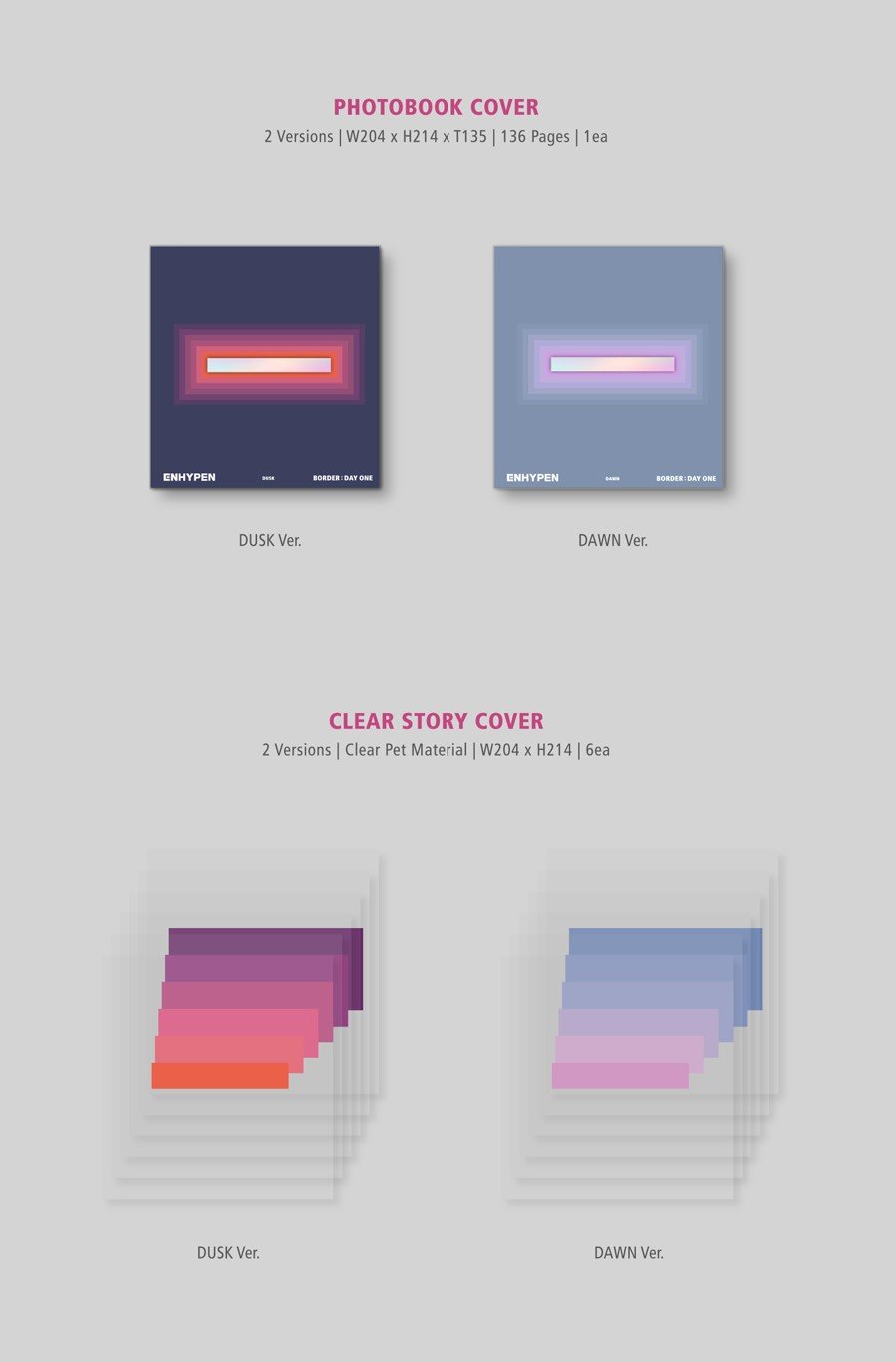 ENHYPEN 엔하이픈 - 1st Mini-Album 'BORDER: DAY ONE'