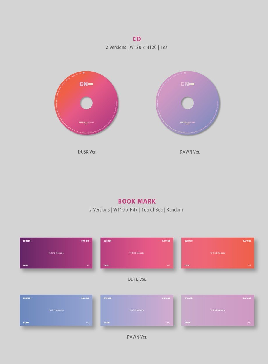 ENHYPEN 엔하이픈 - 1st Mini-Album 'BORDER: DAY ONE'