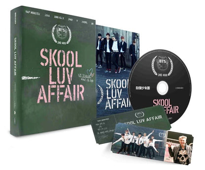 BTS 방탄소년단 - 2nd Mini-Album 'SKOOL LUV AFFAIR'