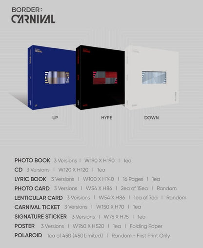 ENHYPEN 엔하이픈 - 2nd Mini-Album 'BORDER: CARNIVAL'