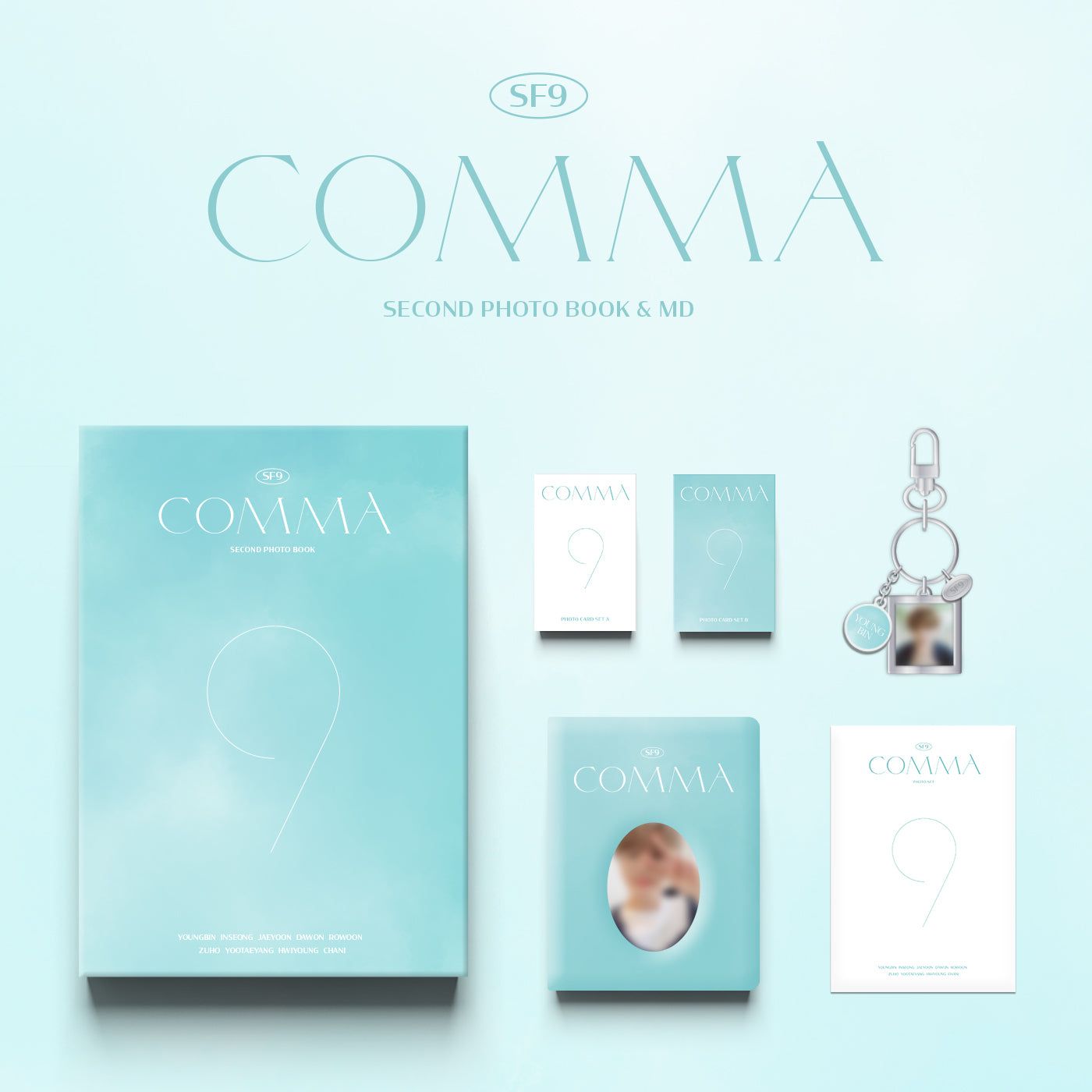 SF9 - 2nd Photobook 'COMMA'