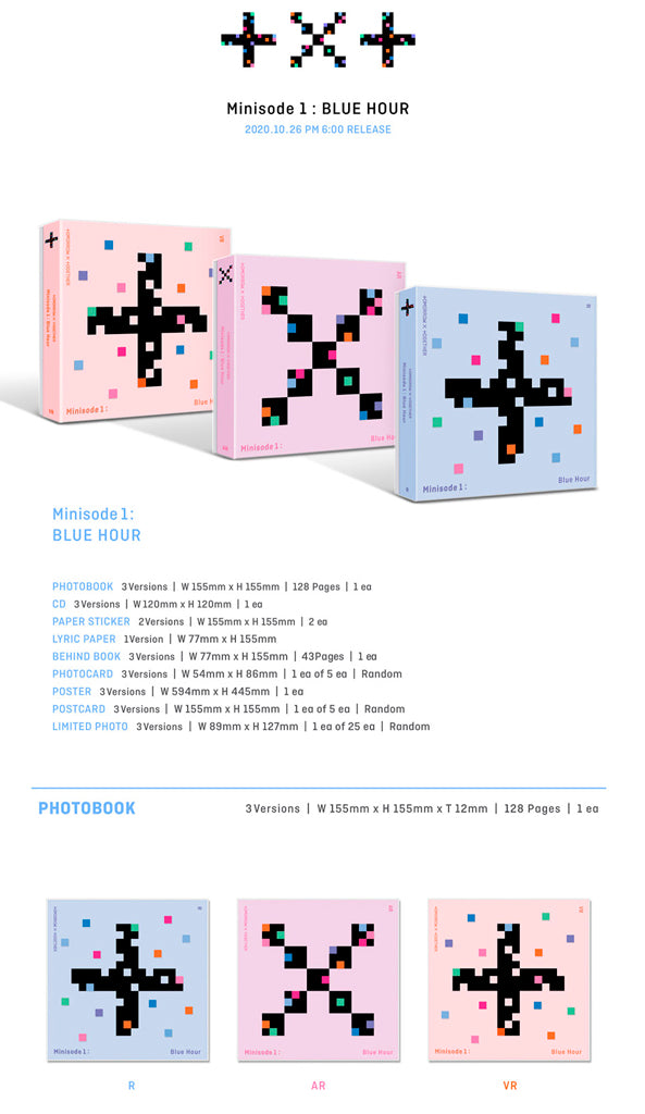 TXT - 3rd EP 'Minisode 1: Blue Hour' – KLOUD K-Pop Store