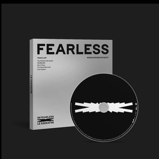 LE SSERAFIM - 1st Mini-Album ‘FEARLESS’ (MONOCHROME BOUQUET Version)