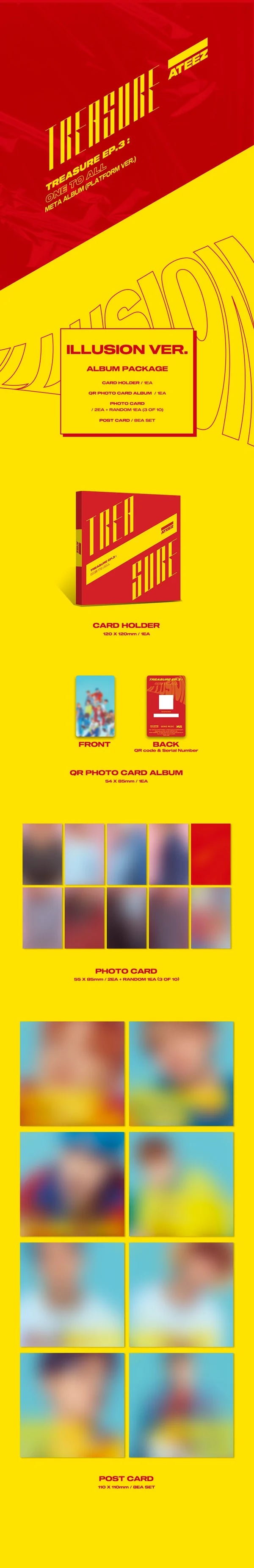 ATEEZ 에이티즈 - [TREASURE EP.3 : One to All] Meta Album (Platform Version)
